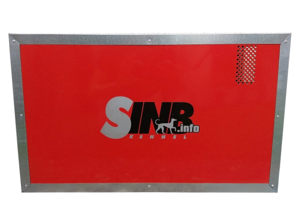 Infrapanel pre pôrodný box Renato s vežou na infralampu pre psa 1